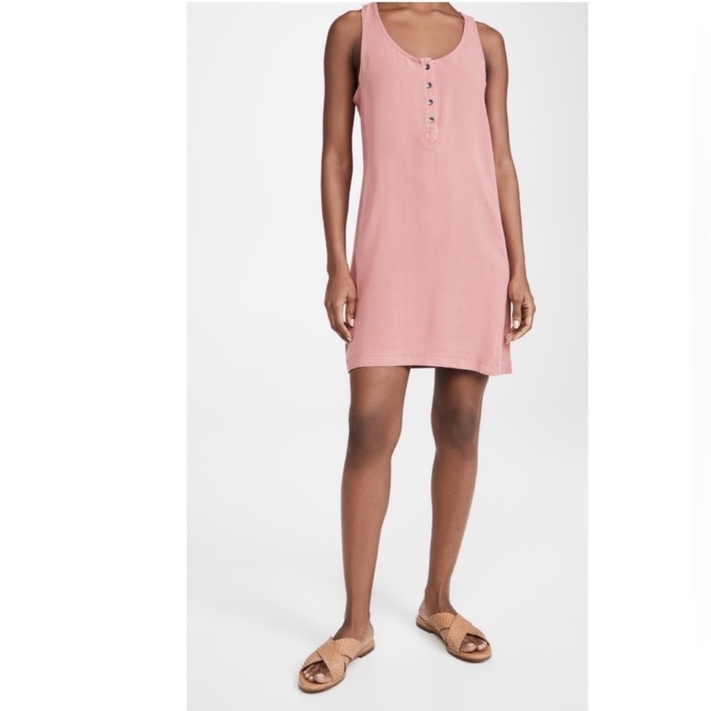 Splendid Promenade Henley Tank Mini Dress